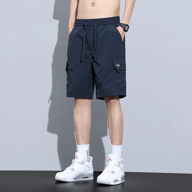 宽松五分2025春夏新款夏季工装百搭锦纶休闲短裤舒适亲肤舒适亲肤