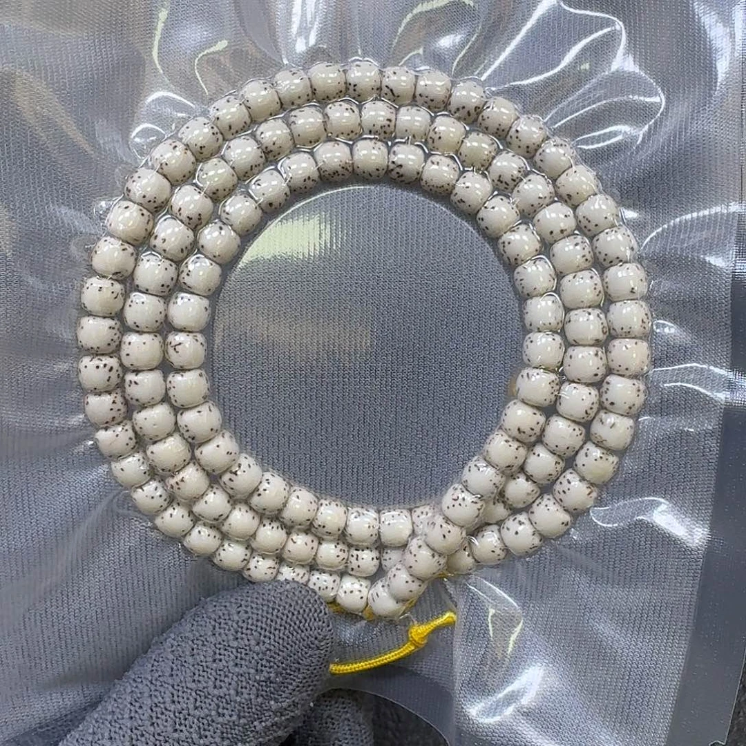 星月菩提手串7*6原生态大留白长串