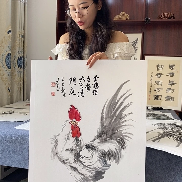 国画纯手绘国画写意作品