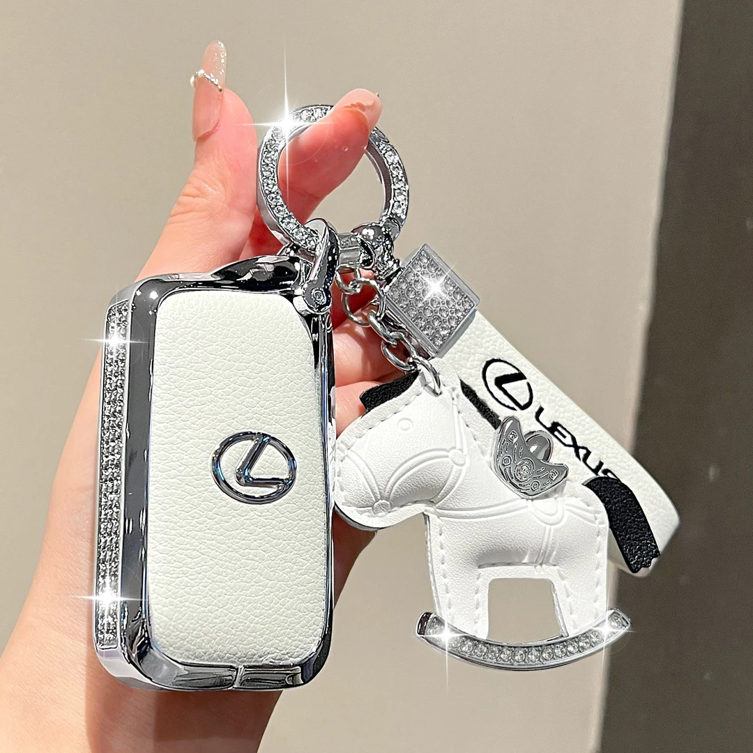 雷克萨斯es200钥匙套老款es300h真皮nx260高级rx350壳lx车扣rx300