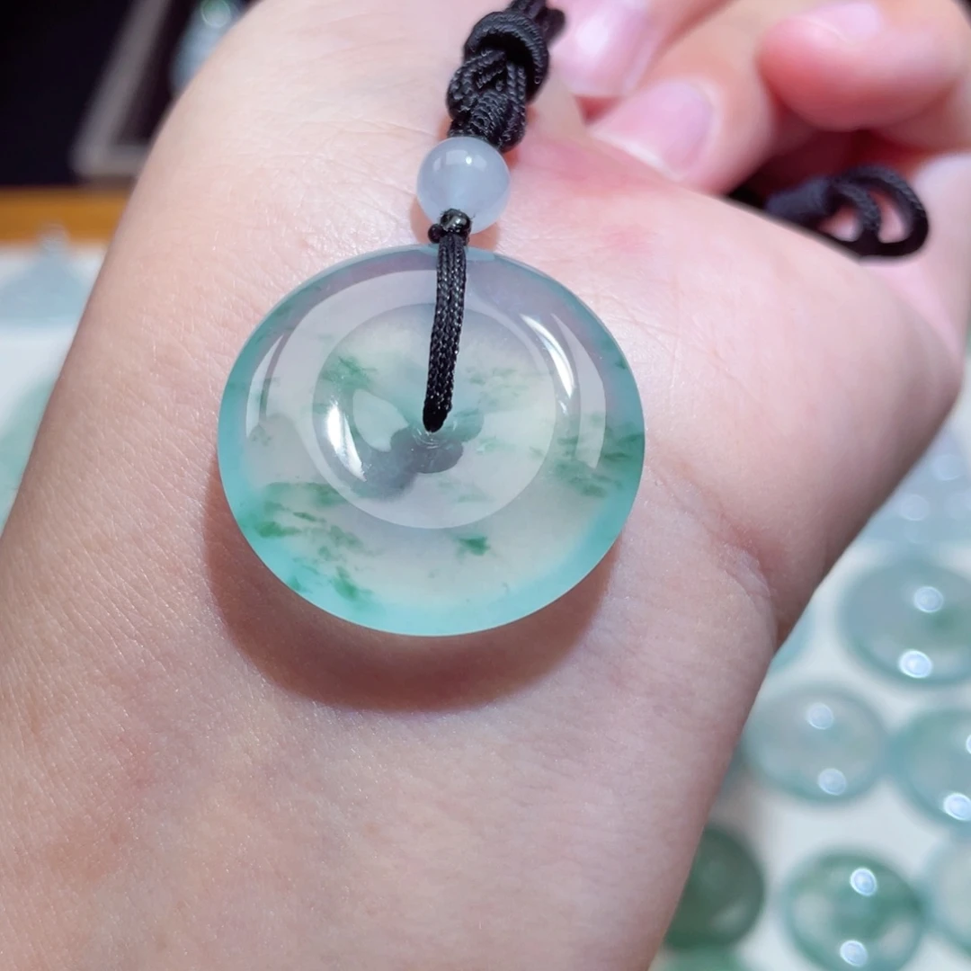 颈饰未镶嵌翡翠扣子