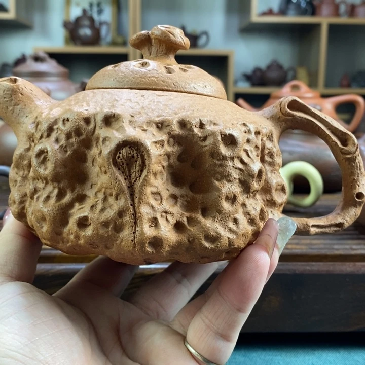 泉***咚茶壶紫砂原矿紫砂壶系列产品