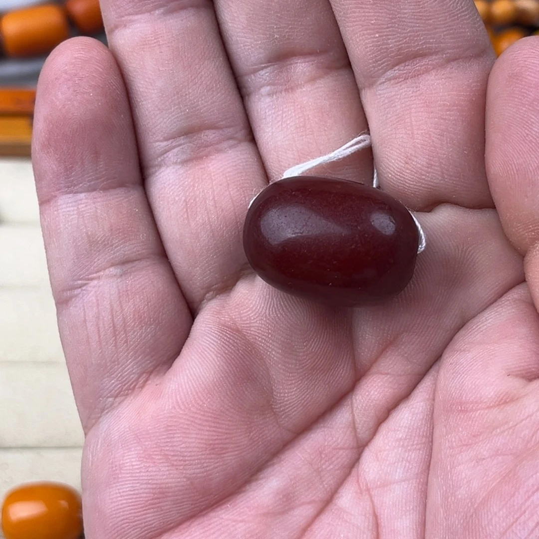 去***师未镶嵌颈饰蜜蜡老蜜蜡