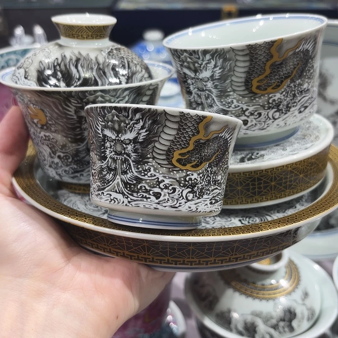 瓷片景德镇瓷器艺术半手