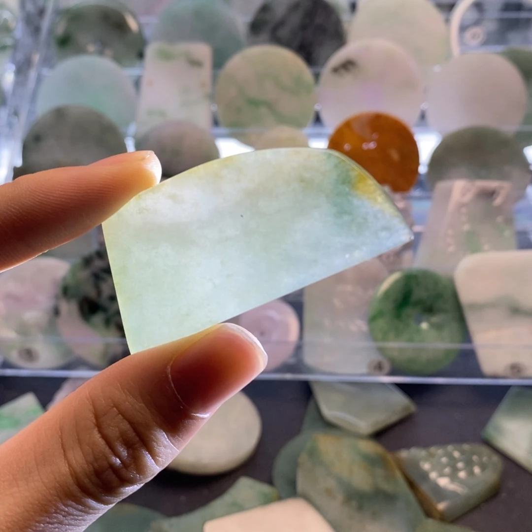翡翠散珠翡翠a货01