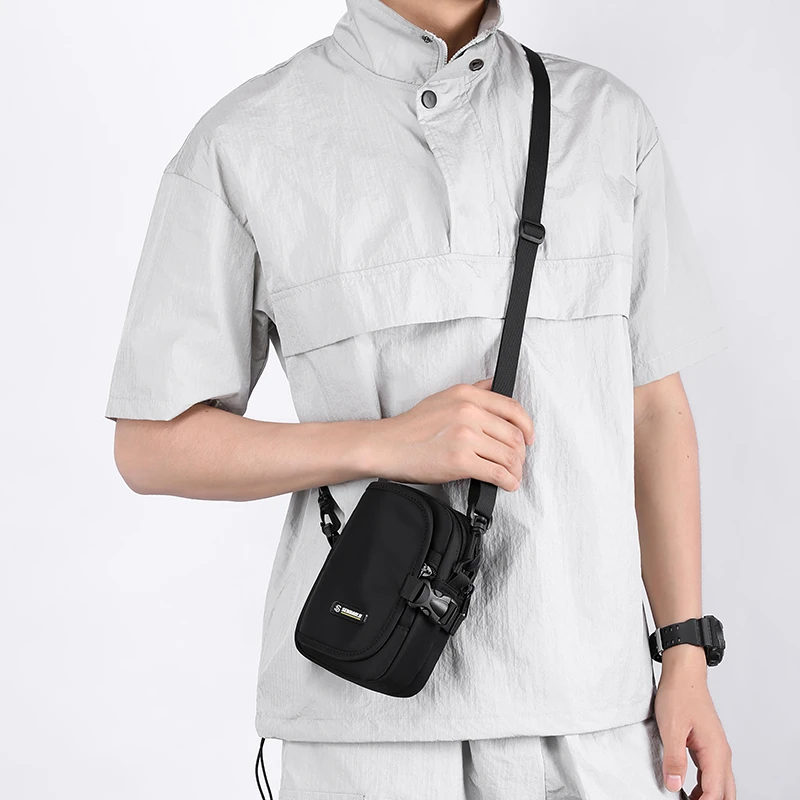 男通用腰包简约包胸夏季肩包小包包轻便ins休闲街头百搭包腰