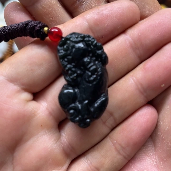 和田玉未镶嵌挂件随**哥