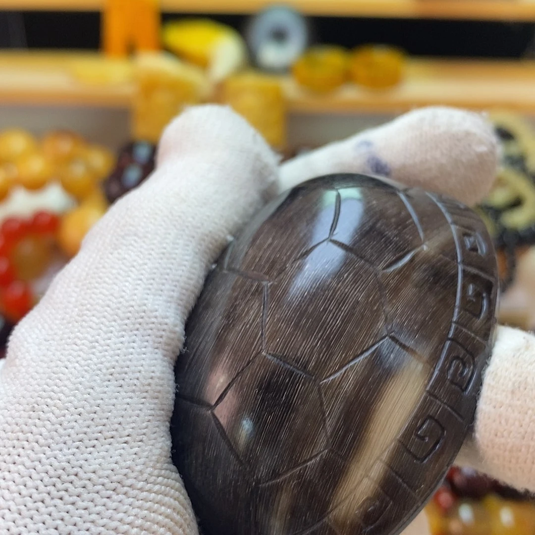 土***肉手把件福加手把件