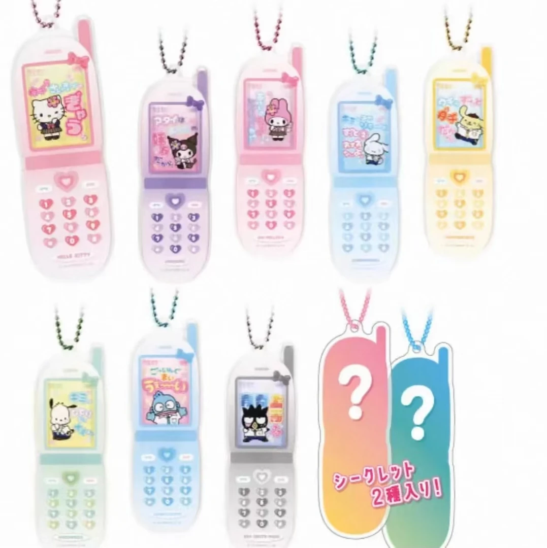 【豆】Sanrio三丽鸥平成系列手机造型挂件盲袋