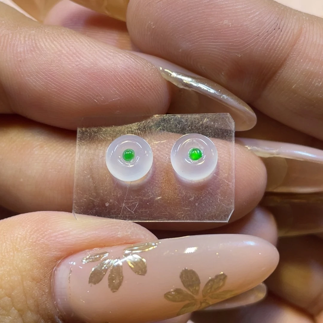 未镶嵌定制翡翠平安扣