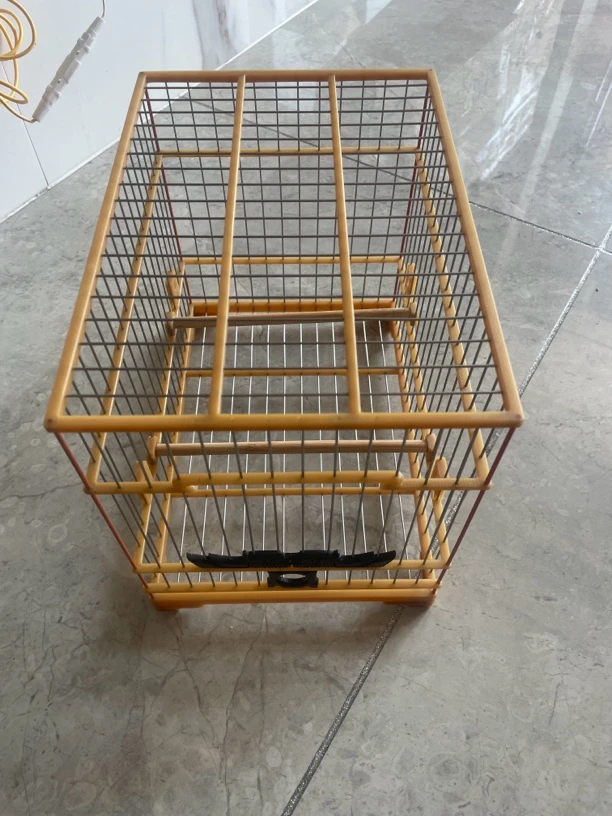 精品电木白钢条鸟笼，下单前联系客服定制尺寸