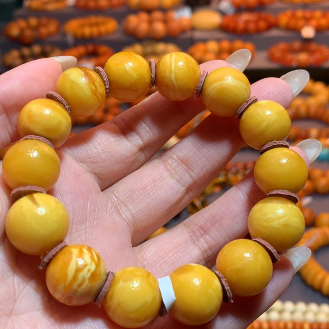 【闪购商品】手串蜜蜡未镶嵌蜜蜡手串