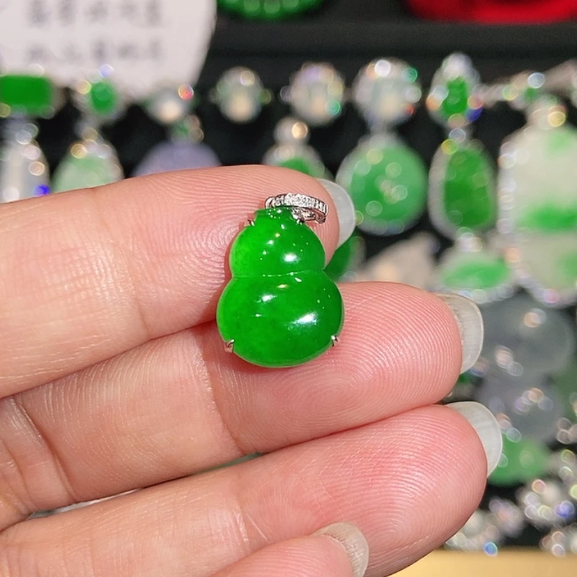 【闪购商品】颈饰未镶嵌翡翠天然翡翠