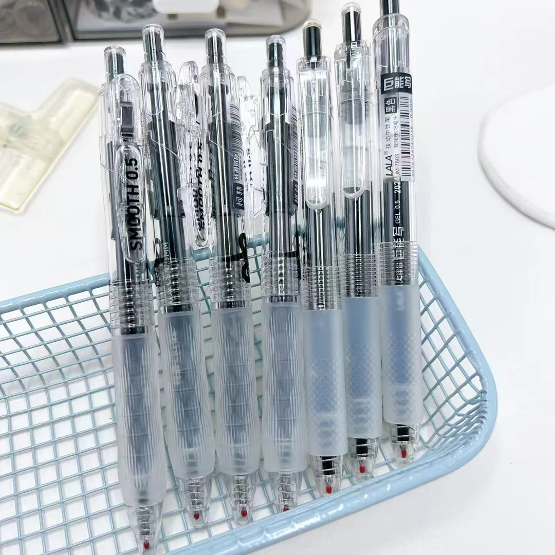 【黑墨/7支】A03柯林丝滑抗摔+LALA巨能写..掉封蜡不售后