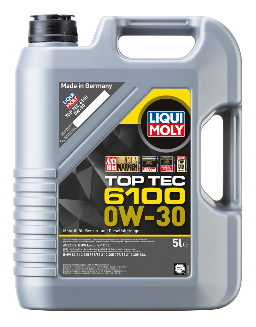 20779 力魔 顶技6100 0W-30 5L装