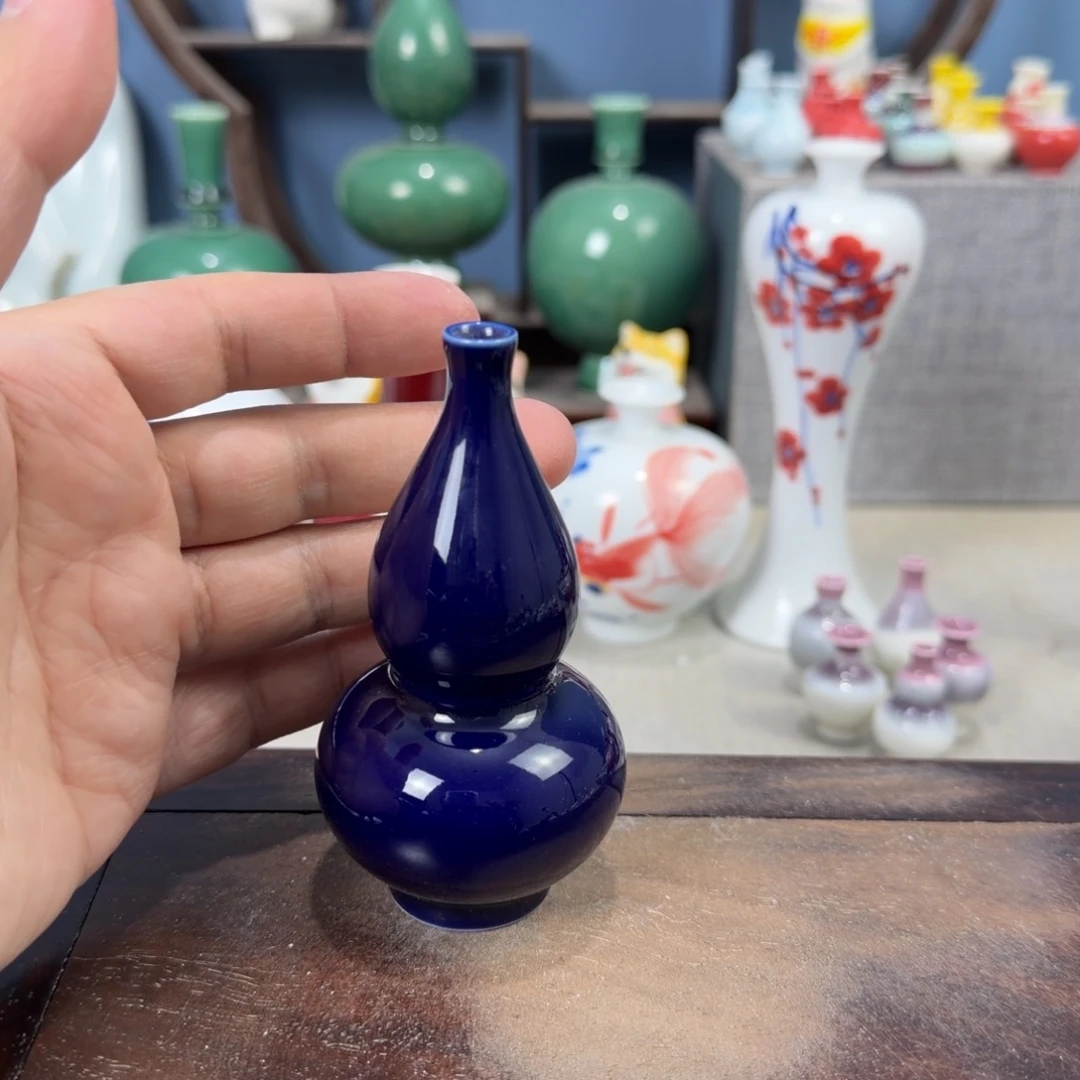 陶瓷手工小花器摆件