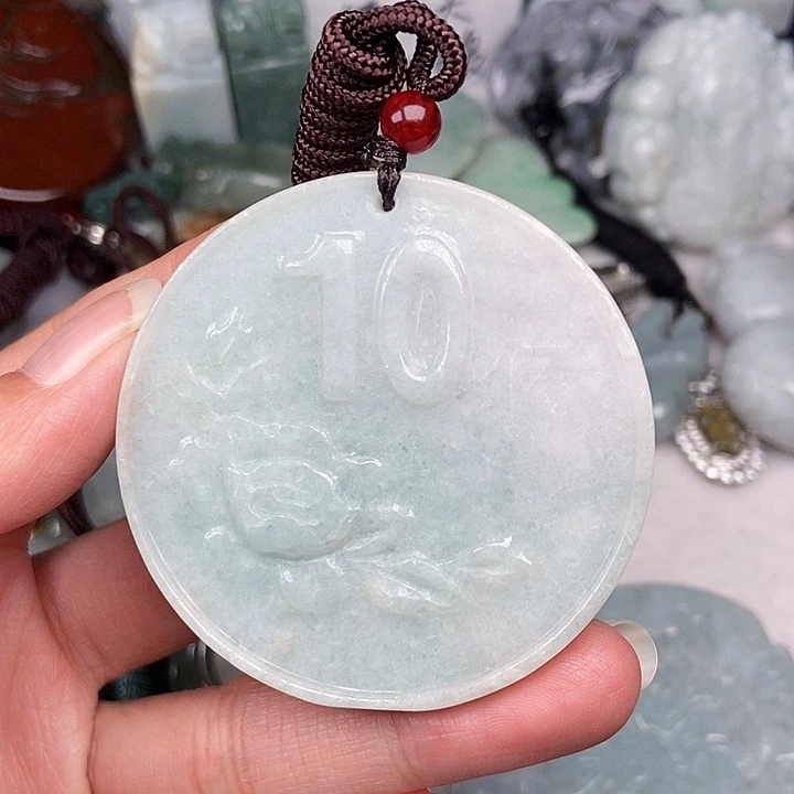 颈饰未镶嵌翡翠翡翠