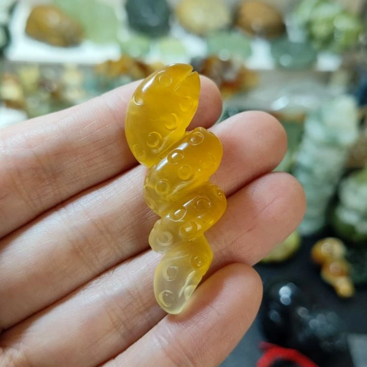 岫玉挂坠款式未镶嵌