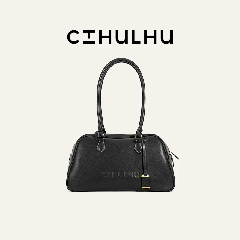CTHULHU【吊牌旅行波士顿】CT407B222韩国小众品牌精致百搭包包