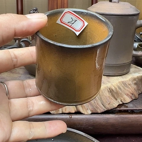 戬谷龙窑柴烧茶杯21