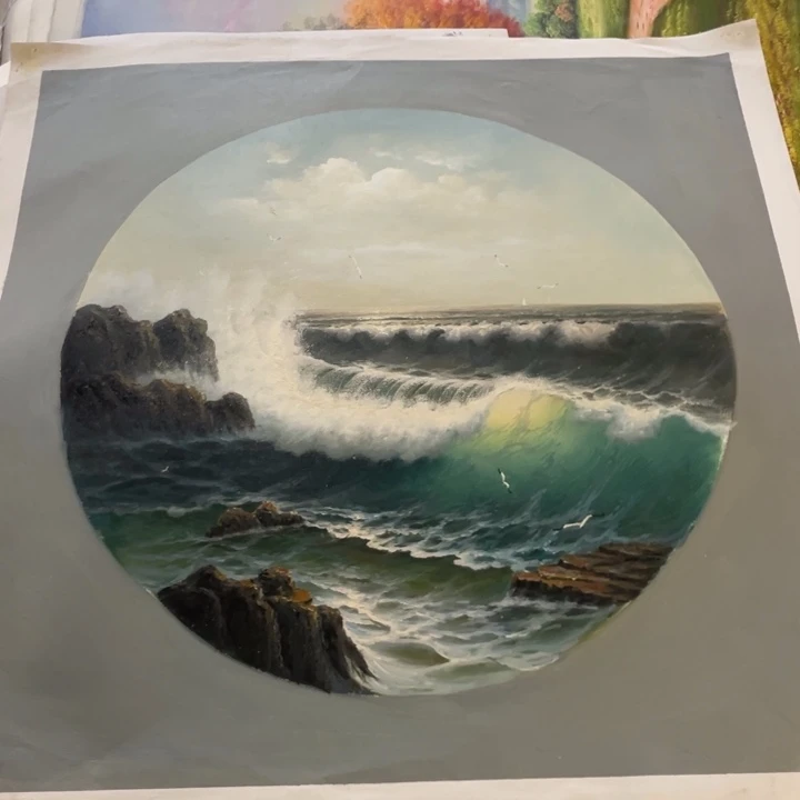 油画油画作品入选作品70.70