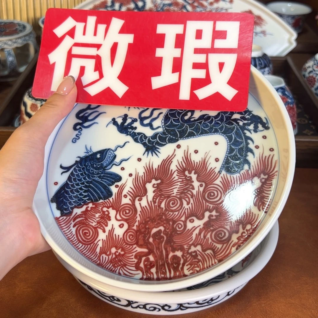 摆件景德镇手工手绘陶瓷