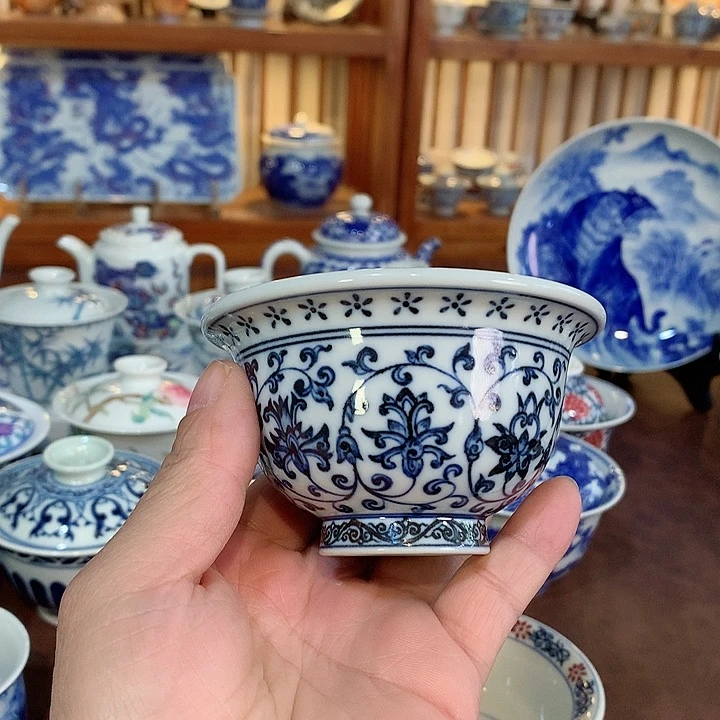 錡镇堂手工手绘杯