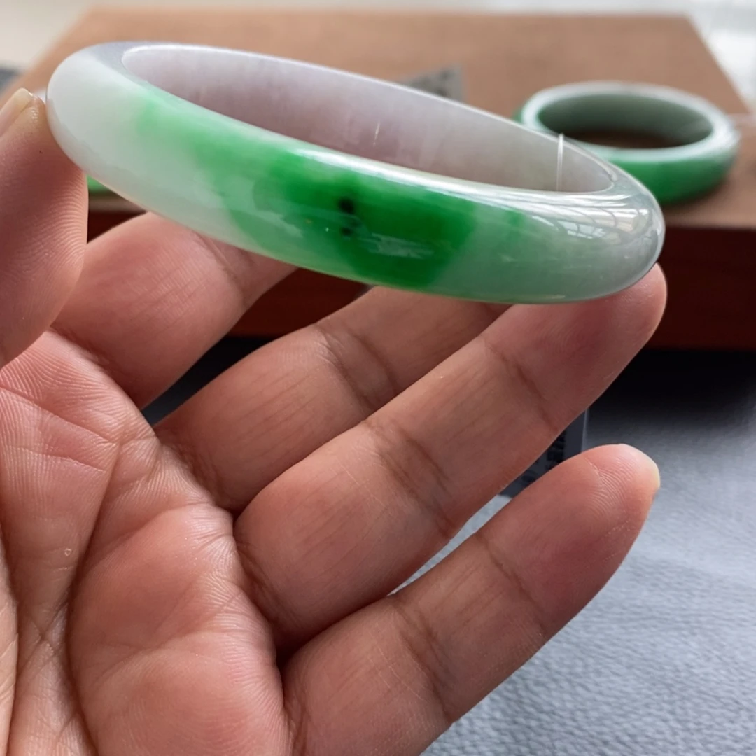 翡翠未镶嵌手镯天然翡翠手镯