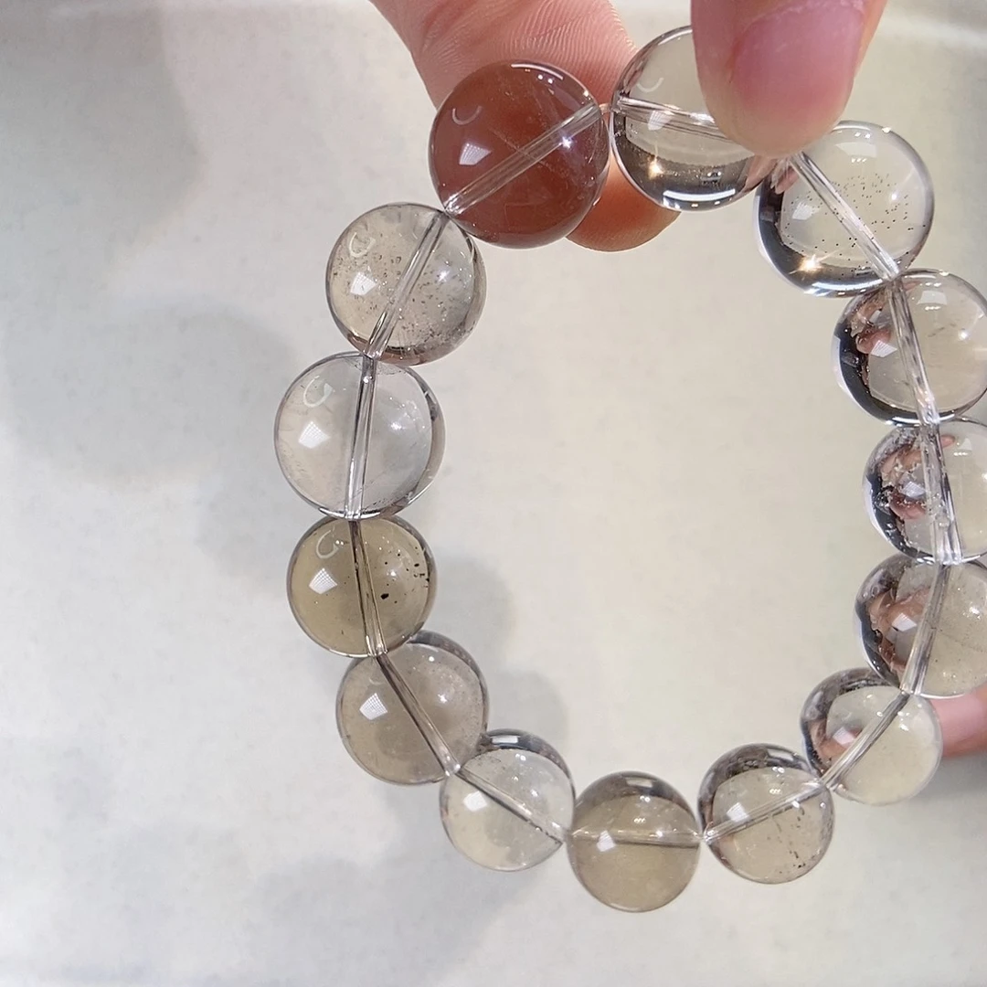 烟晶手链未镶嵌喜马拉雅星空