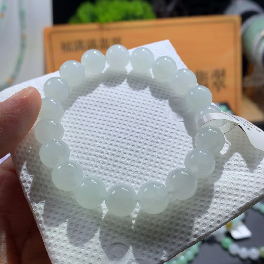 翡翠未镶嵌手链卡10