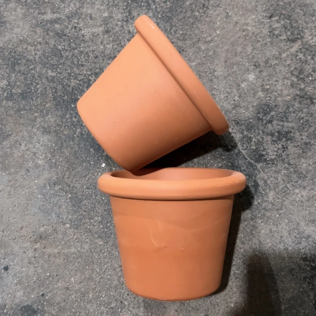 【闪购商品】红陶旧款斗盆13口10高2个