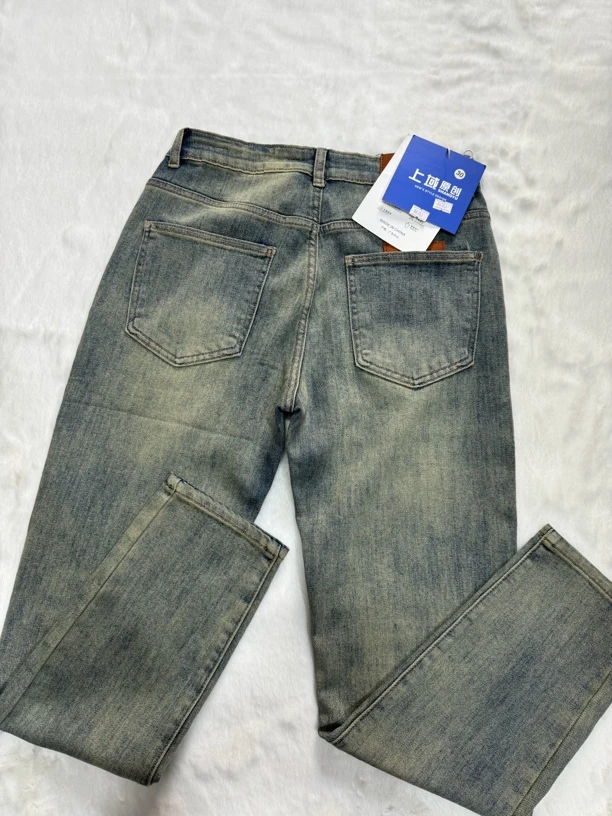 男士牛子裤时尚年轻小腿百搭潮流修身弹力