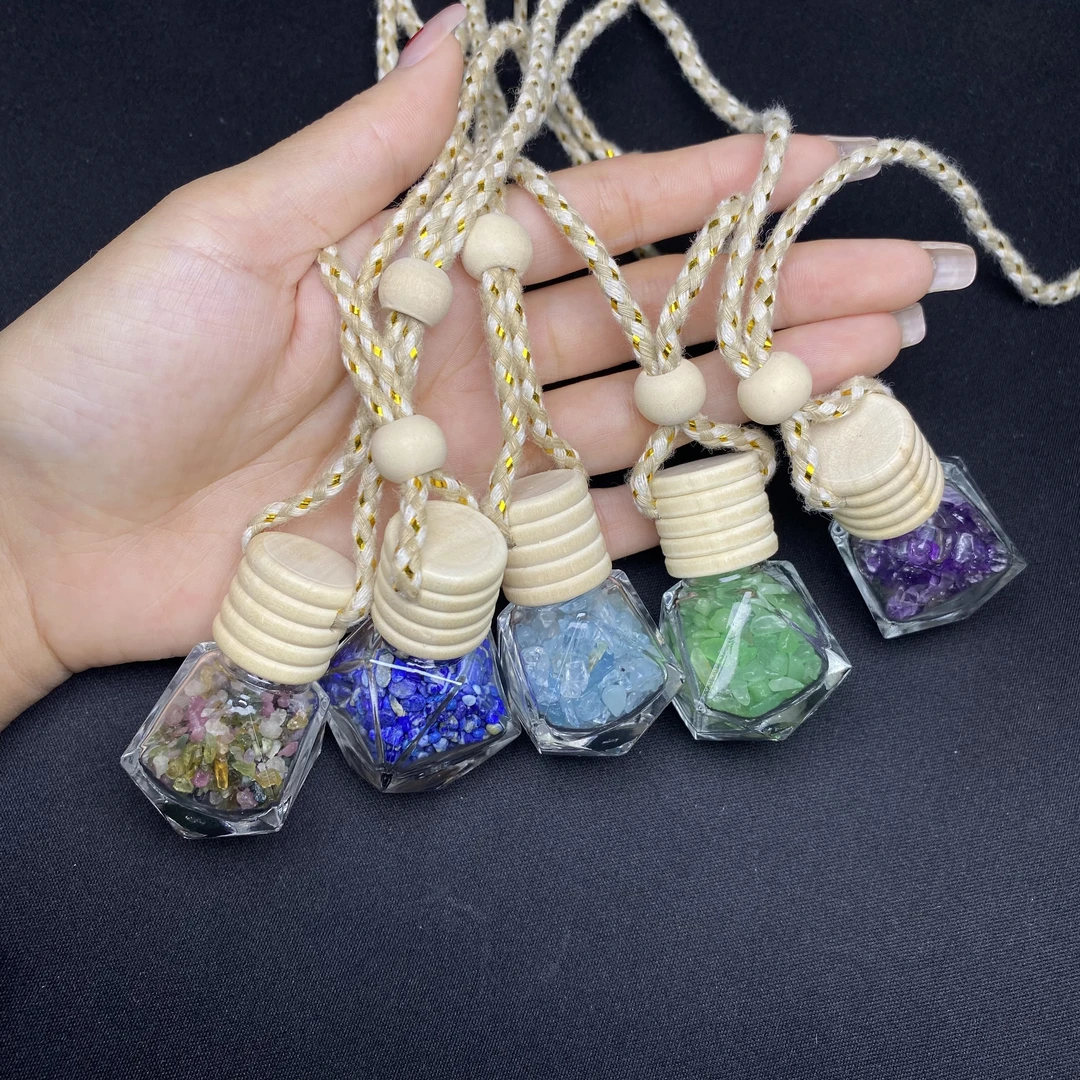 x112  水晶碎石许愿瓶多样性发二