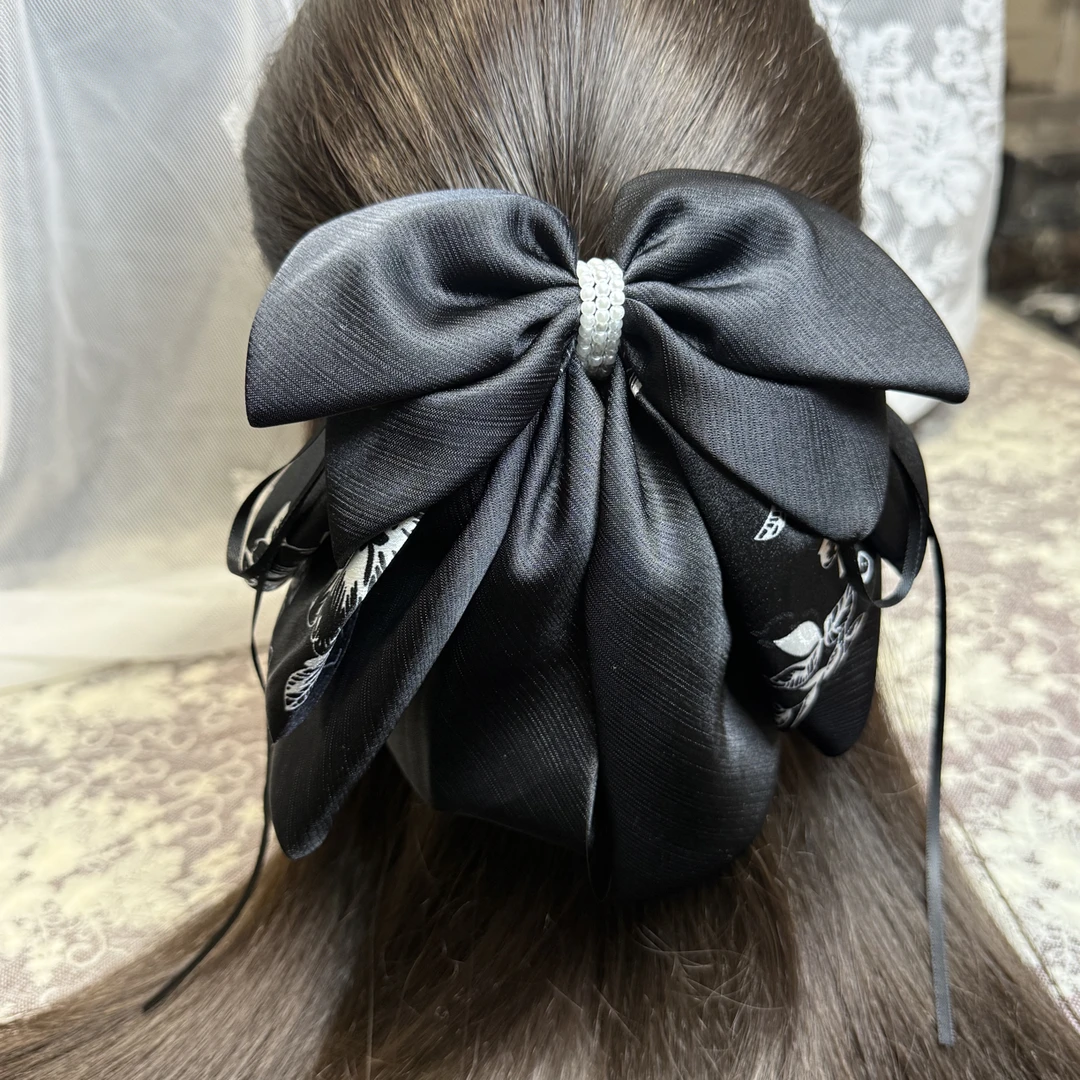 法式仙女风复古风抓夹简约女发夹顶夹韩版弹簧夹饰品