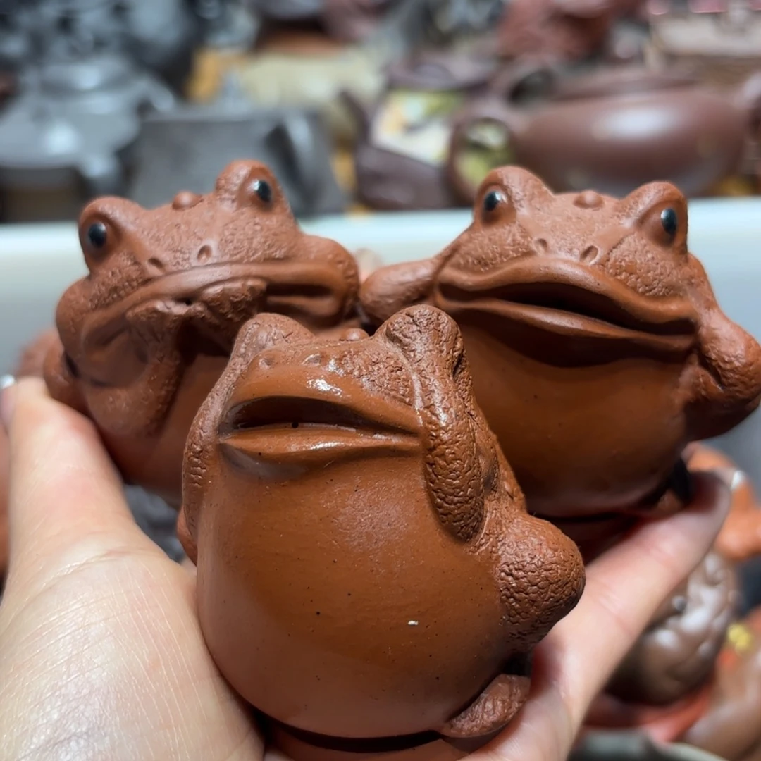 紫砂茶宠微瑕尾货听清再拍