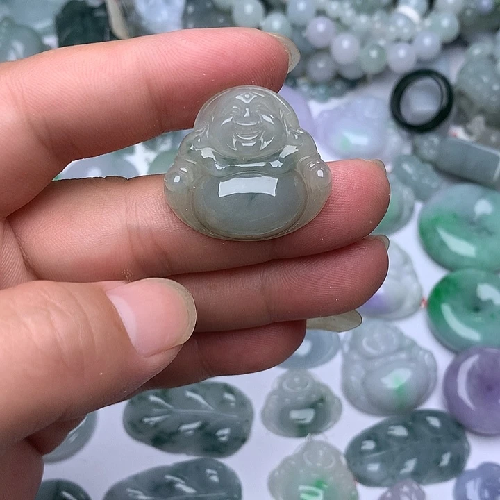 翡翠未镶嵌颈饰天然翡翠