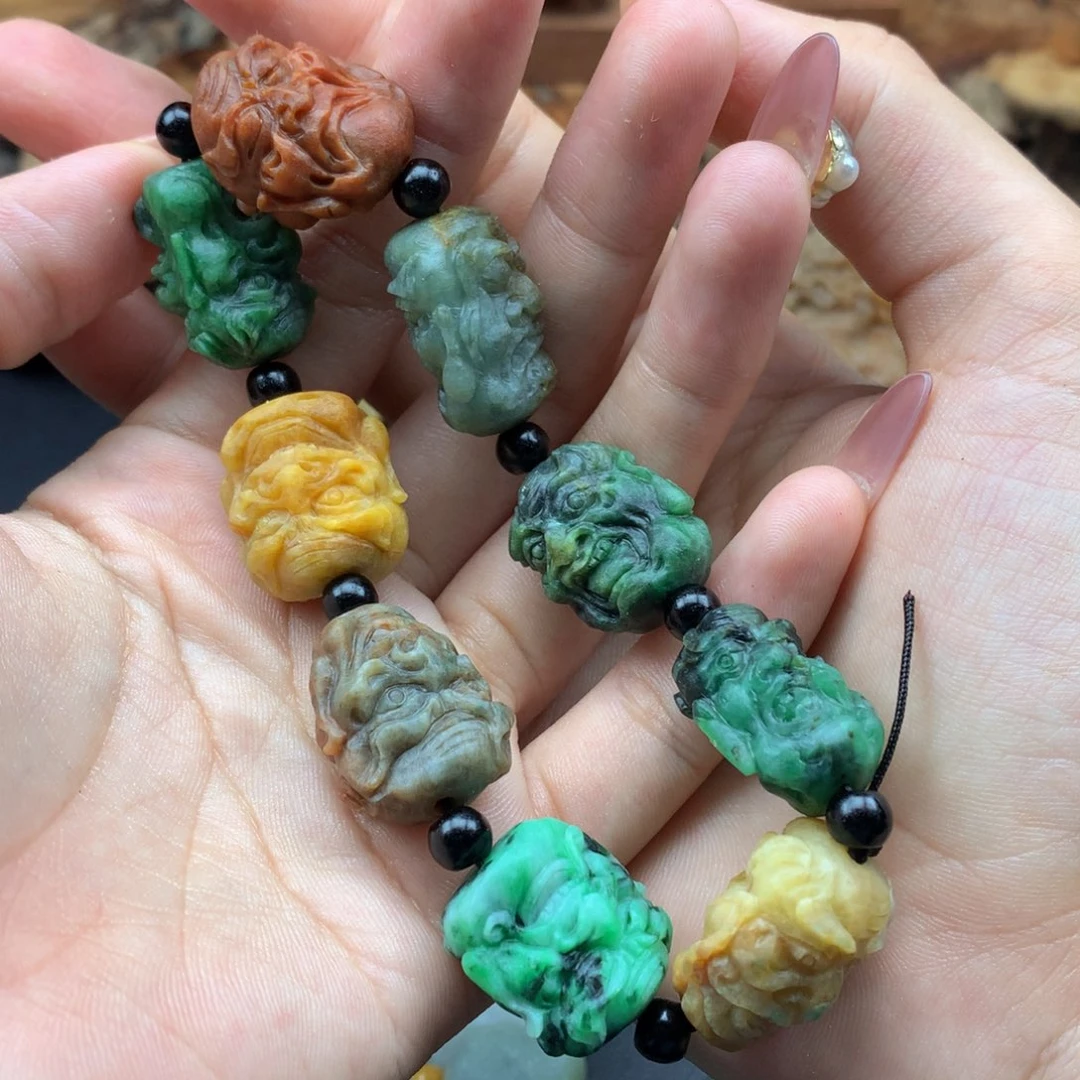 啸***宇未镶嵌定制翡翠翡翠