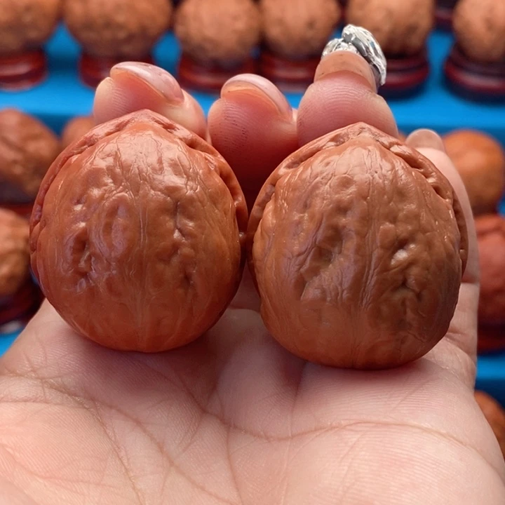 木质精品文玩手捻河豚