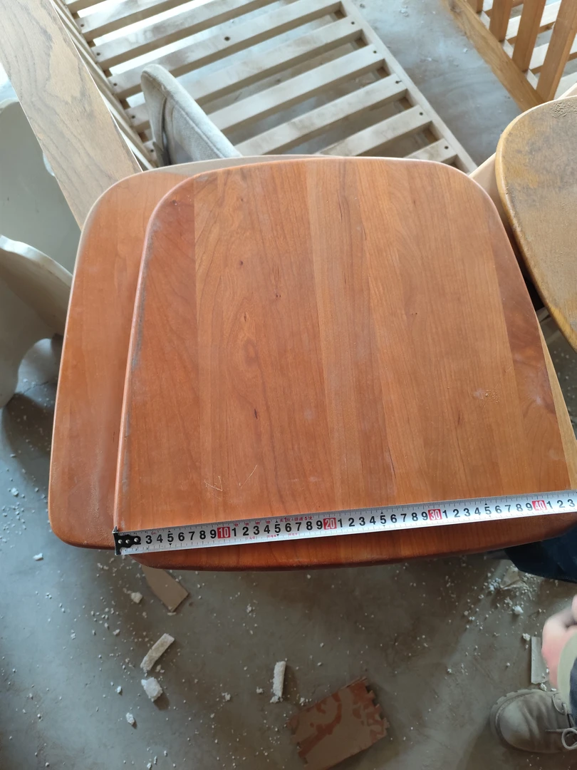 隔板一对 樱桃木 46*47*2 瑕疵无售后