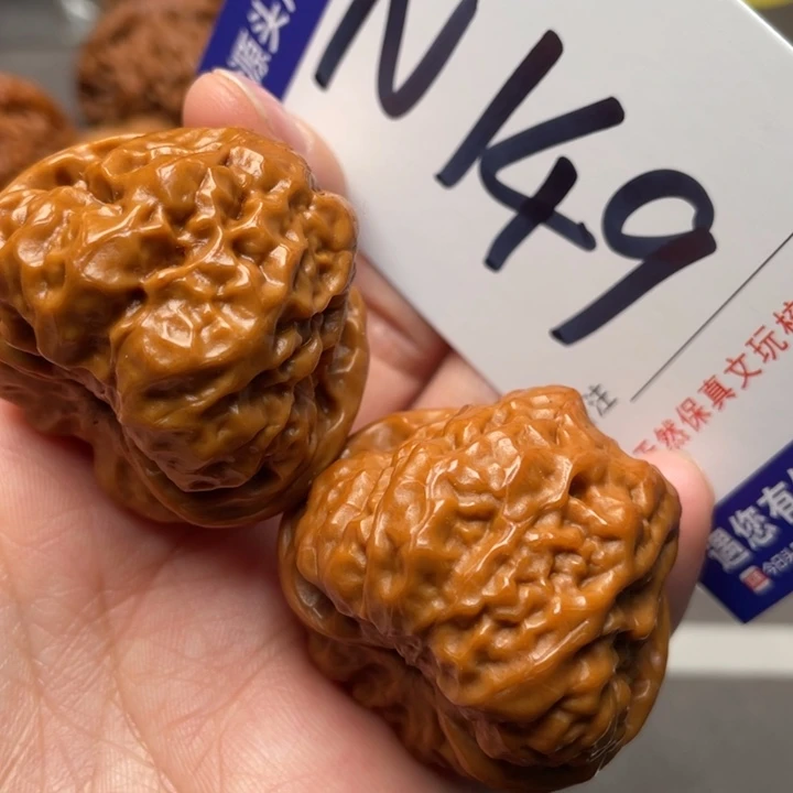 文玩核桃把件蛙蛙39尺