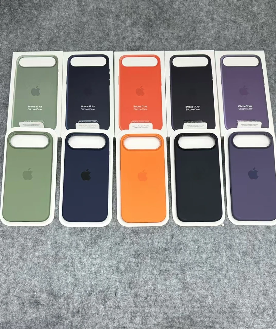 适用iPhoneAir液态硅胶手机壳磁吸带相机按键全包iPhone17ProMax