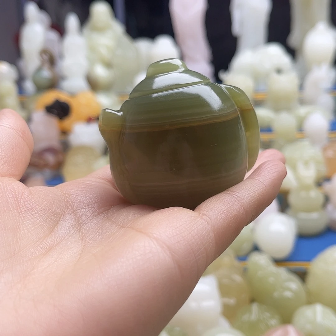 二***姚玉天然桌面小摆件