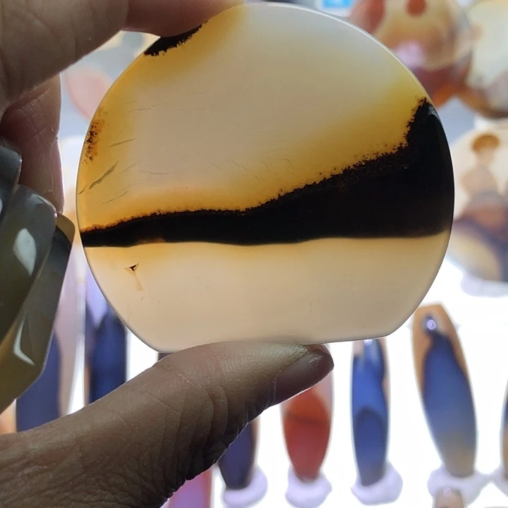 查罗石未镶嵌珠宝半成品36霞