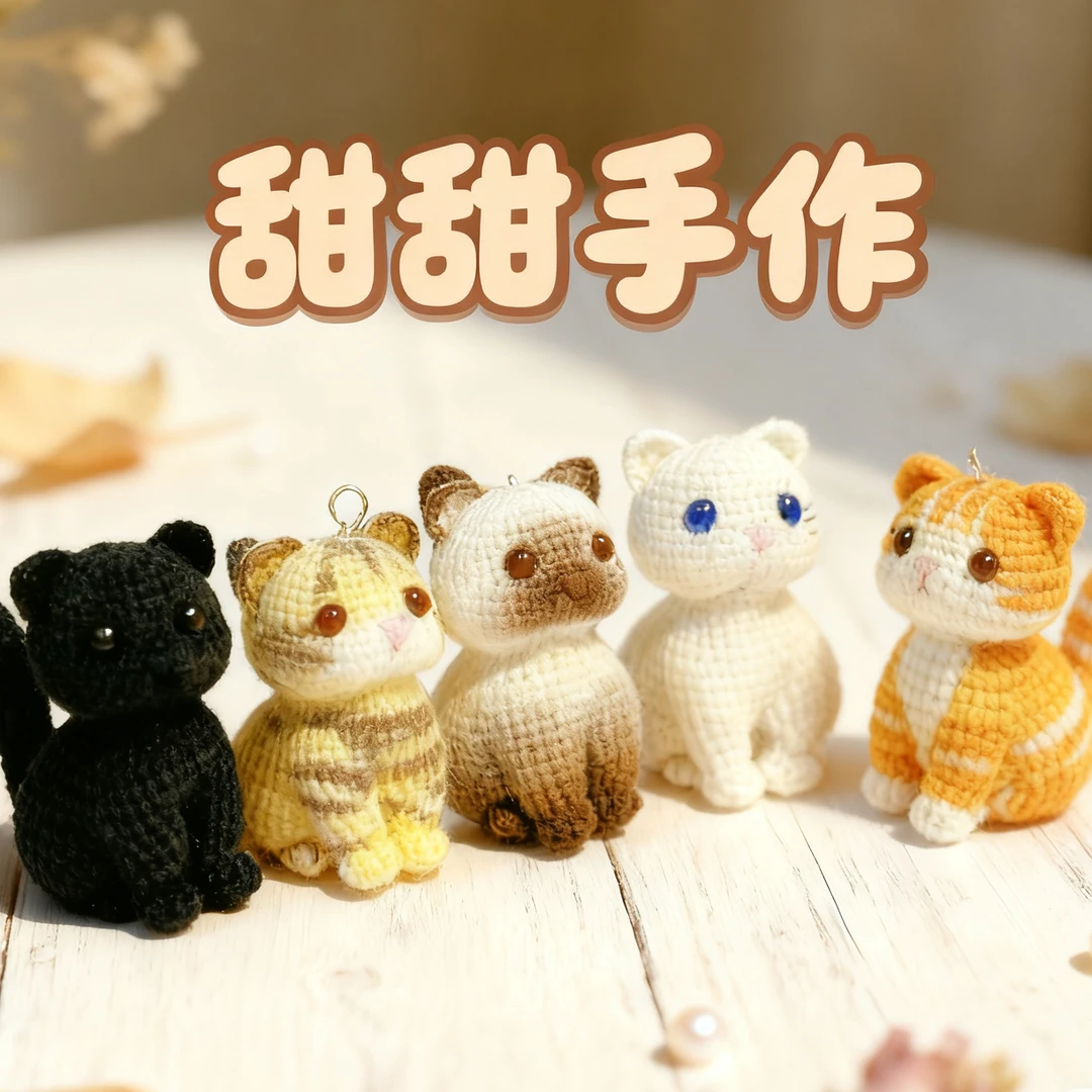2025年新款微钩编织饰品（51-100）甜甜手作