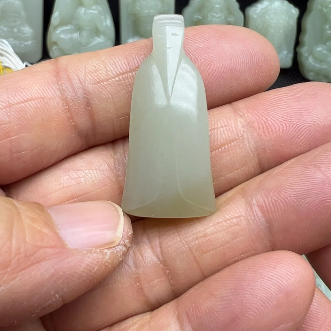 和田玉（糖玉）未镶嵌吊坠(不含链)