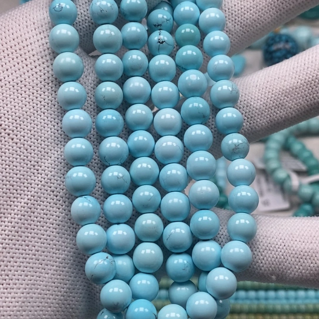 绿松石未镶嵌原矿纯干料绿松石