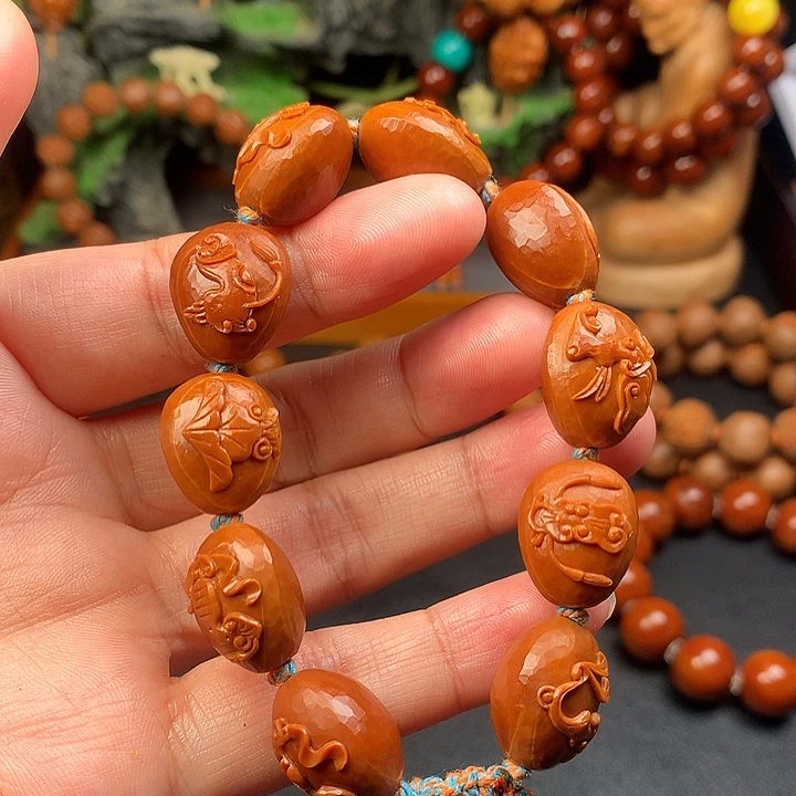 橄榄核手串/手链清*如意