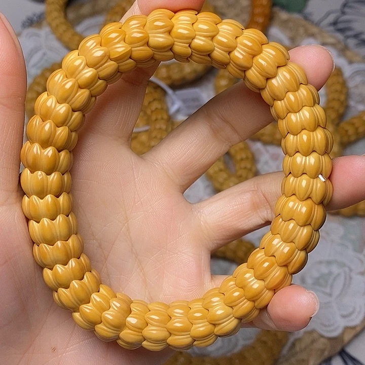 猴头核桃吊坠莲花14