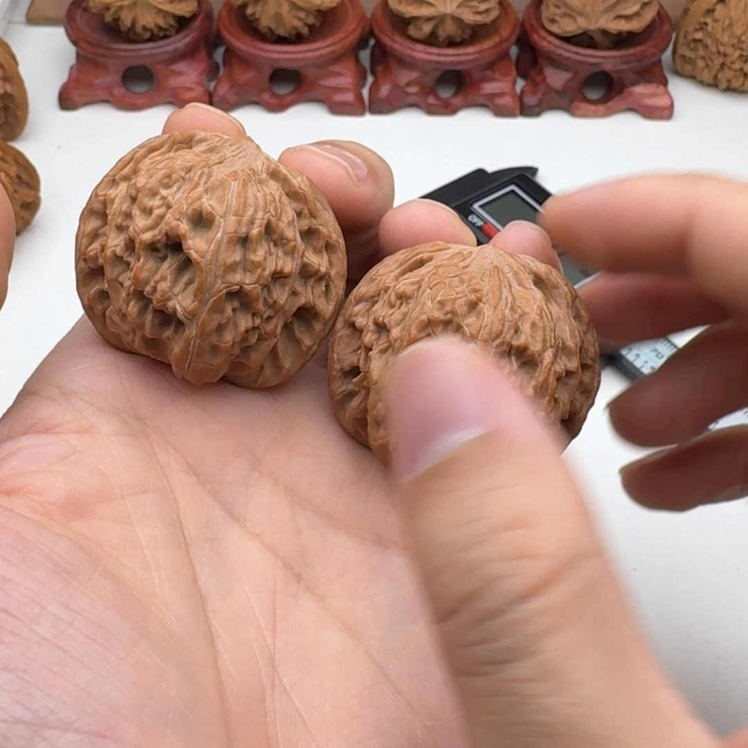 吊坠文玩核桃磨盘41