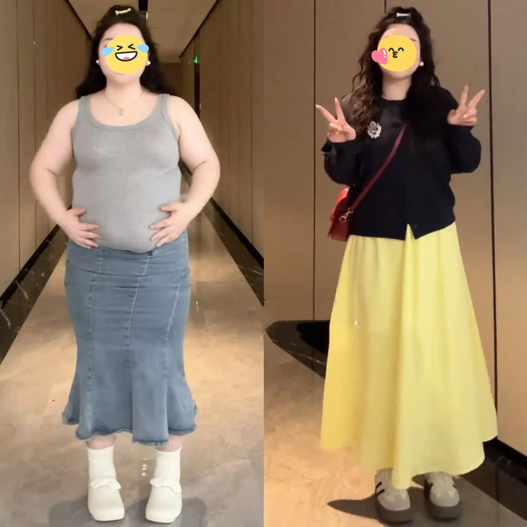 秋装搭配一整套大码胖mm遮肉显瘦学院风减龄时尚盐系两件套装裙女